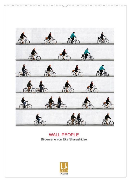 Produktbild: Wall People - Bilderserie von Eka Sharashidze (Wandkalender 2026 DIN A2 hoch), CALVENDO Monatskalender
