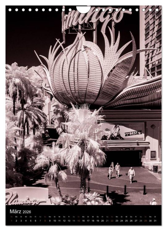 Produktbild: LAS VEGAS (Wandkalender 2026 DIN A4 hoch), CALVENDO Monatskalender