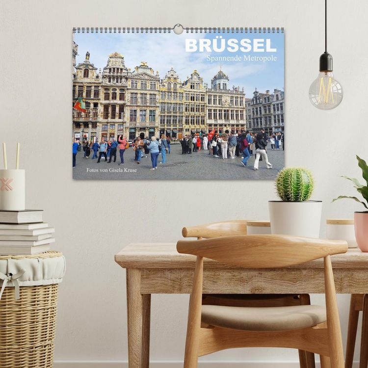 Produktbild: Br&uuml;ssel - Spannende Metropole (Wandkalender 2026 DIN A3 quer), CALVENDO Monatskalender