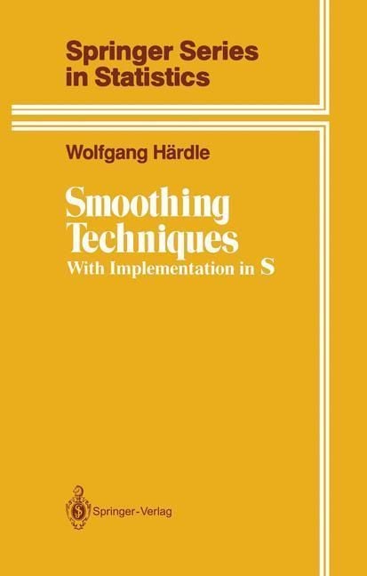Produktbild: Smoothing Techniques