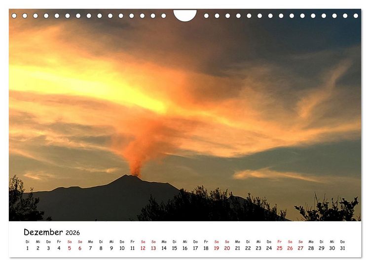 Produktbild: Sizilien - der Osten und die Liparischen Inseln (Wandkalender 2026 DIN A4 quer), CALVENDO Monatskalender