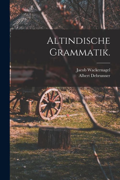 Produktbild: Altindische Grammatik.