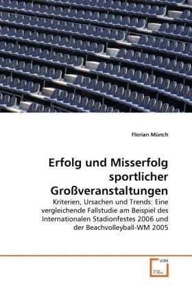 Produktbild: M&uuml;nch, F: Erfolg und Misserfolg sportlicher Gro&szlig;veranstaltun