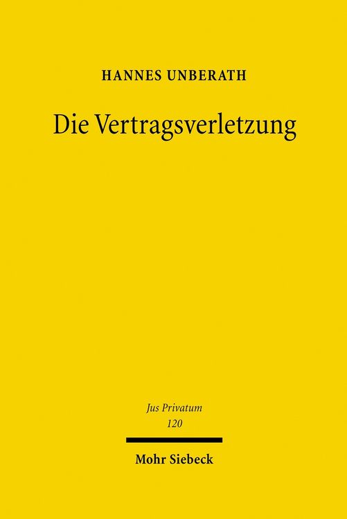 Produktbild: Die Vertragsverletzung