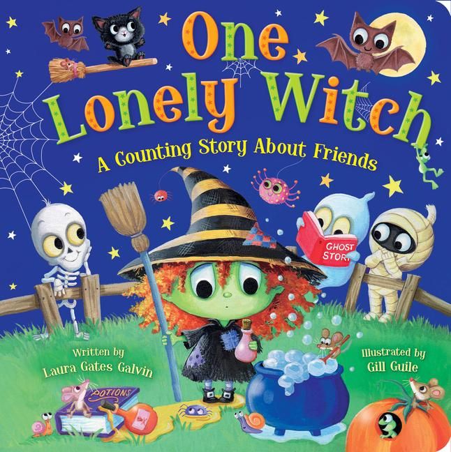 Produktbild: One Lonely Witch: A Halloween Counting Story