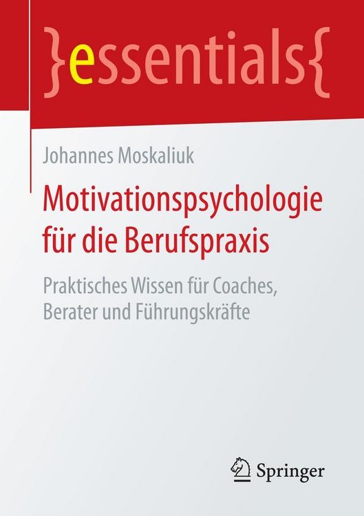 Produktbild: Motivationspsychologie f&uuml;r die Berufspraxis