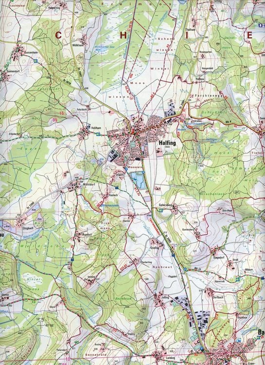 Produktbild: ATK25-P14 Bad Endorf (Amtliche Topographische Karte 1:25000)