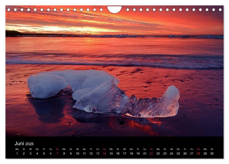 Produktbild: Island (Wandkalender 2026 DIN A4 quer), CALVENDO Monatskalender