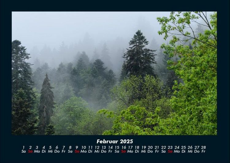 Produktbild: Bergige Welten 2025 Fotokalender DIN A4