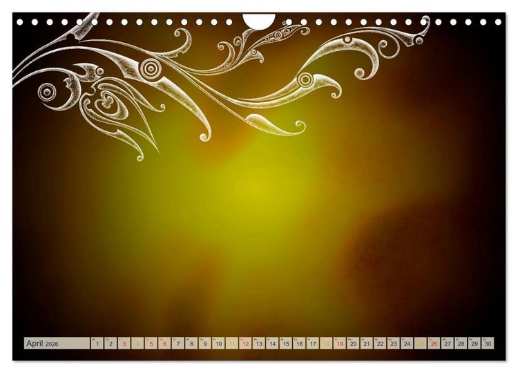 Produktbild: Kalender, Fotos selbst einkleben, selbst gestalten (Wandkalender 2026 DIN A4 quer), CALVENDO Monatskalender