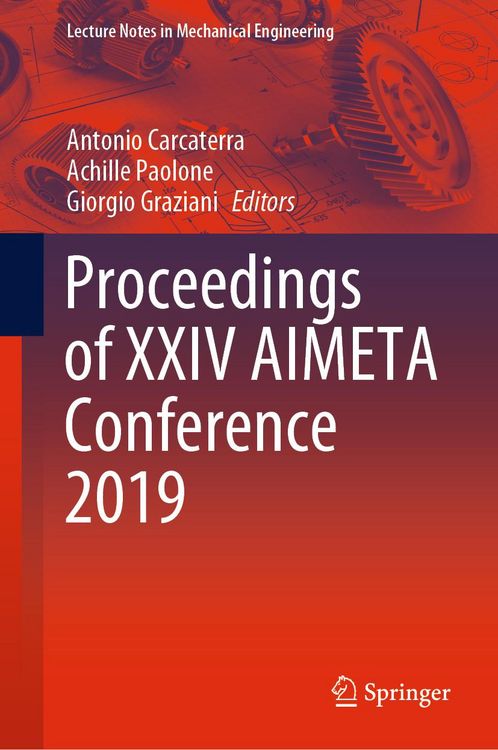Produktbild: Proceedings of XXIV AIMETA Conference 2019