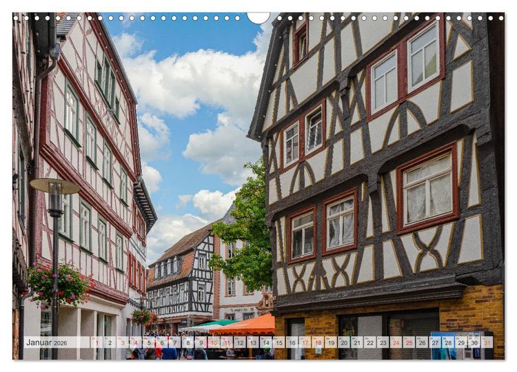 Produktbild: Bensheim Impressionen (Wandkalender 2026 DIN A3 quer), CALVENDO Monatskalender