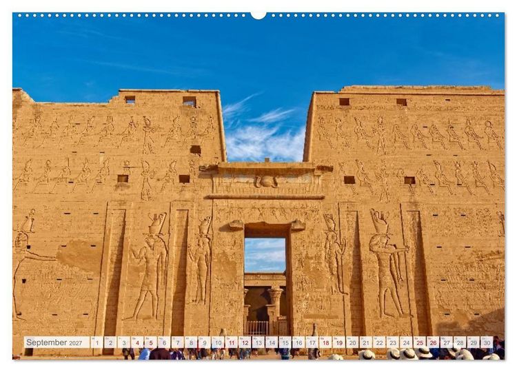 Produktbild: Das Erbe des Nils - Eine Reise zur Wiege der Menschheit (hochwertiger Premium Wandkalender 2027 DIN A2 quer), Kunstdruck in Hochglanz