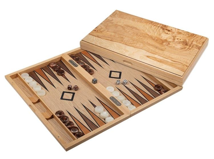 Produktbild: Backgammon Sifnos, gro&szlig;, Magnetverschluss