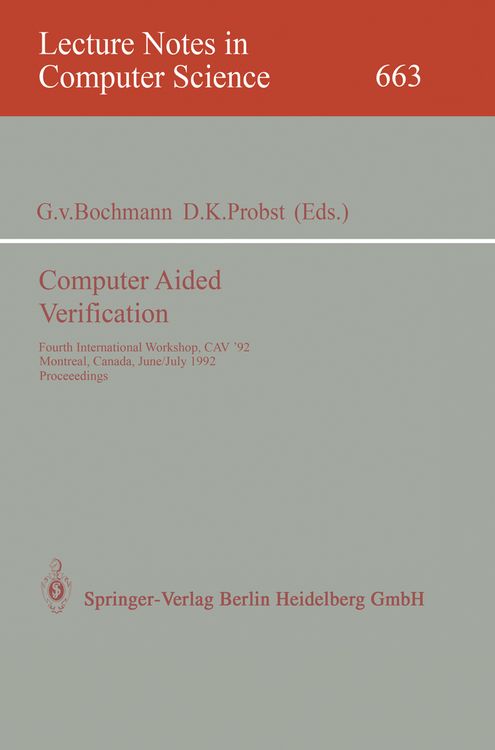 Produktbild: Computer Aided Verification