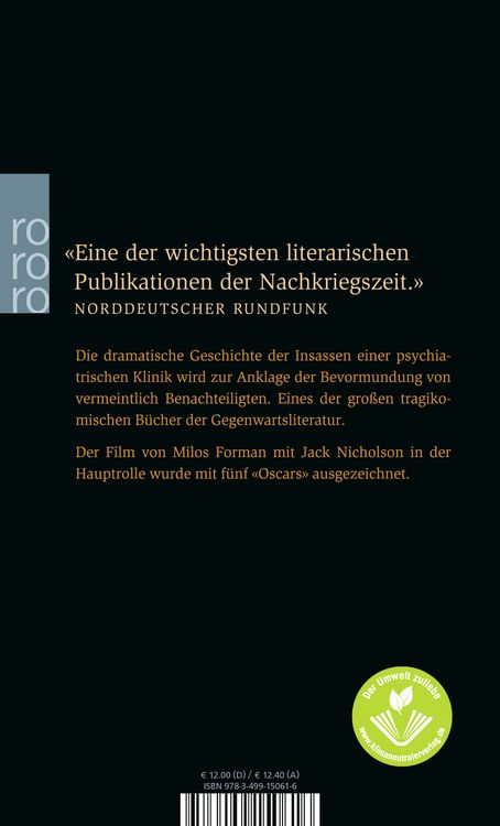 Produktbild: Einer flog &uuml;ber das Kuckucksnest