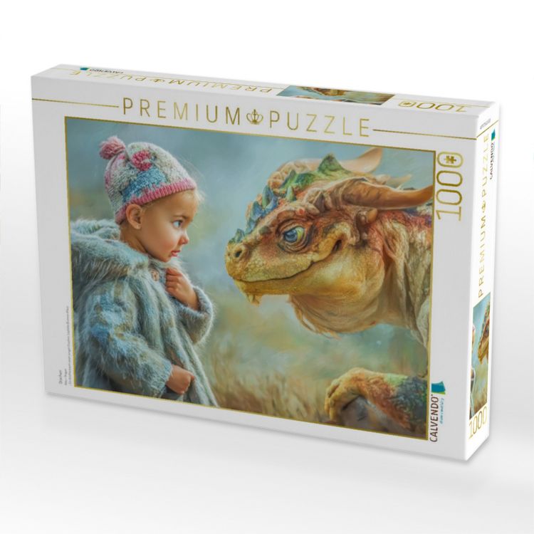 Produktbild: CALVENDO Puzzle Drachen | 1000 Teile Lege-Gr&ouml;&szlig;e 64x48cm Foto-Puzzle f&uuml;r gl&uuml;ckliche Stunden