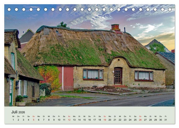 Produktbild: Schwabstedt an der Treene (Tischkalender 2026 DIN A5 quer), CALVENDO Monatskalender