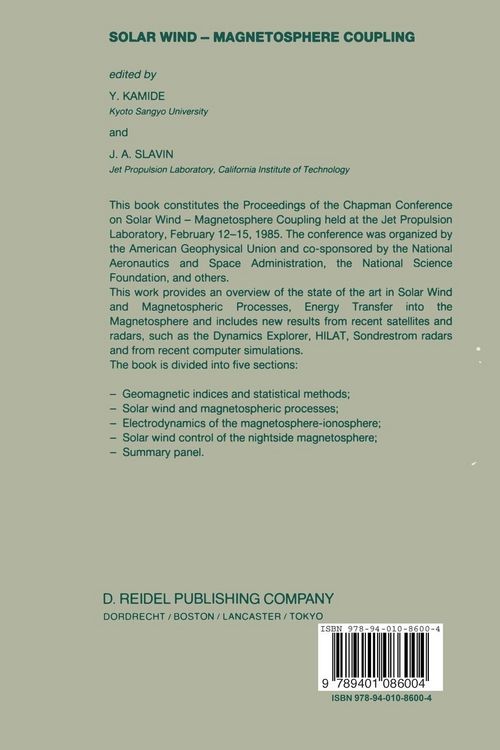 Produktbild: Solar Wind &mdash; Magnetosphere Coupling