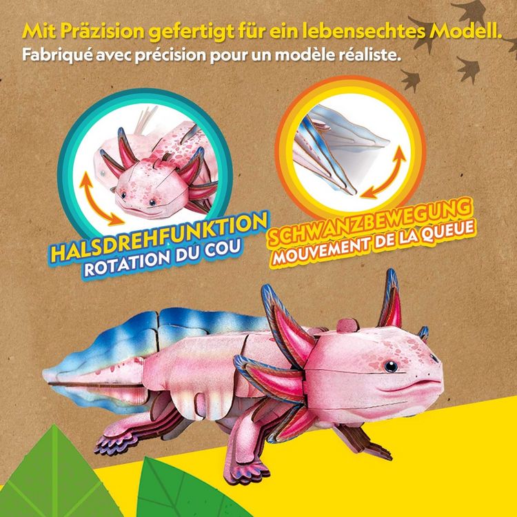 Produktbild: CUBICFUN - 3D Puzzle Axolotl 50 Teile