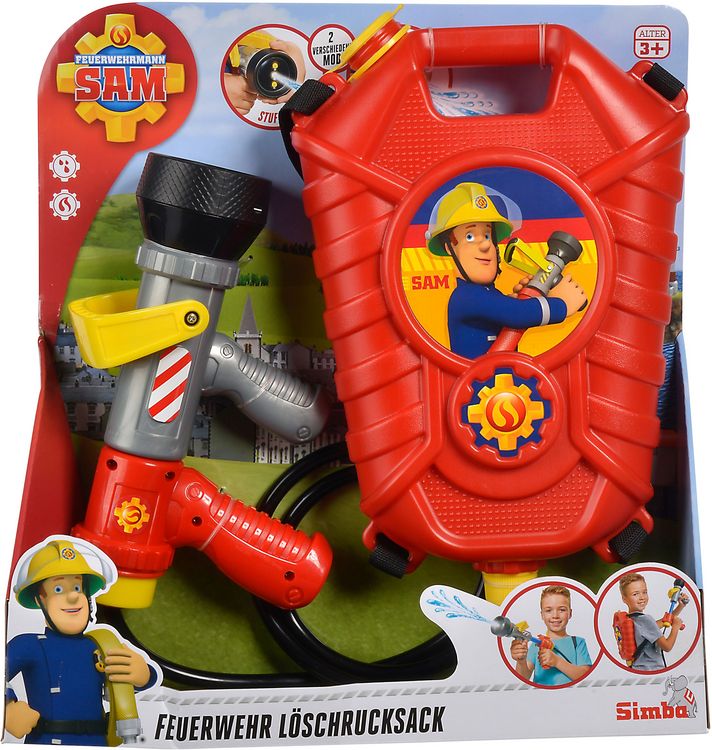 feuerwehrmann sam rucksack mit brustgurt
