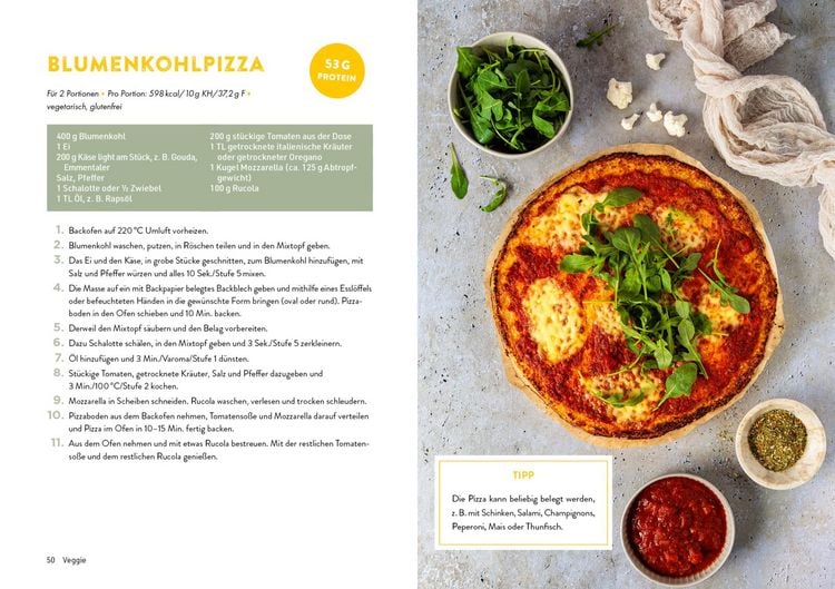 Produktbild: Das geniale High-Protein-Kochbuch f&uuml;r den Thermomix&reg;