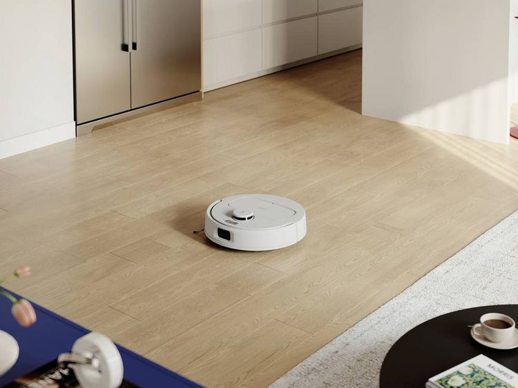 Produktbild: ECOVACS DEEBOT N20e PLUS Saug-und Wischroboter Wei&szlig; Beutellos, App gesteuert, Sprachgesteuert, kompatibel mit Amazon Alexa