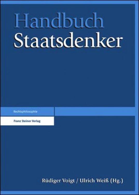 Produktbild: Handbuch Staatsdenker