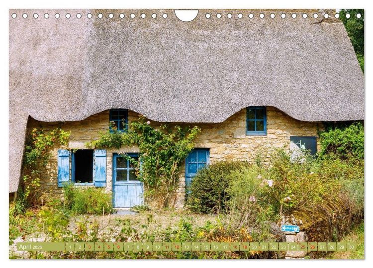 Produktbild: Bretagne. Frankreichs wilder Westen von rau bis romantisch (Wandkalender 2026 DIN A4 quer), CALVENDO Monatskalender