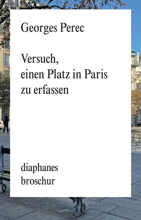 Produktbild: Versuch, einen Platz in Paris zu erfassen