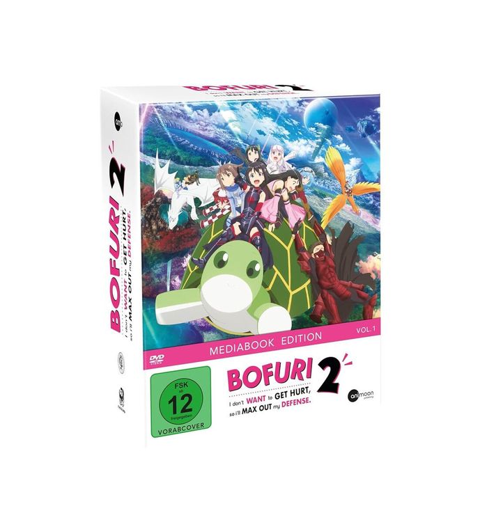 Produktbild: Bofuri: I Don't Want to Get Hurt, So I'll Max Out My Defense. - Staffel 2 - Vol.1 - Mediabook - DVD mit Sammelschuber - Limited Edition