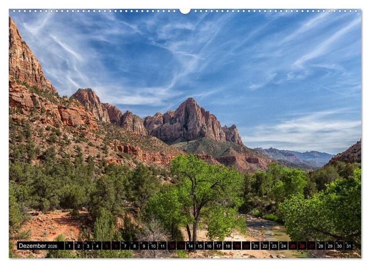 Produktbild: Wilder Westen USA (hochwertiger Premium Wandkalender 2026 DIN A2 quer), Kunstdruck in Hochglanz
