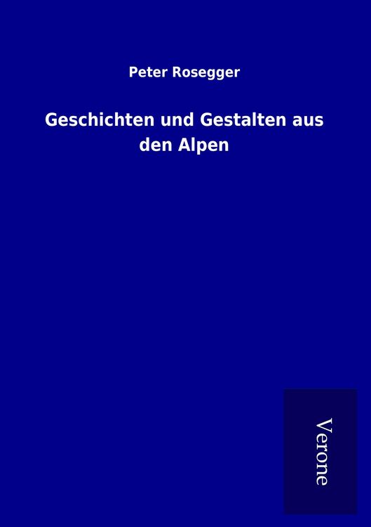 Produktbild: Geschichten und Gestalten aus den Alpen