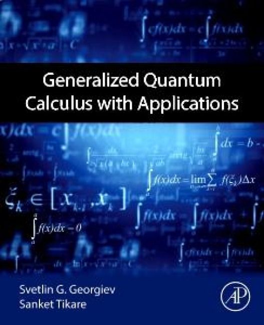 Produktbild: Generalized Quantum Calculus with Applications