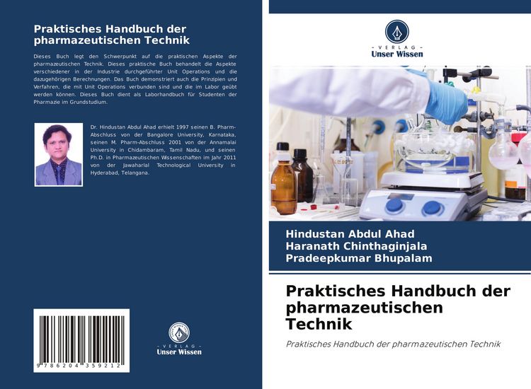 Produktbild: Praktisches Handbuch der pharmazeutischen Technik
