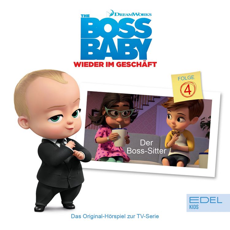 Produktbild: Folge 4: Der Boss-Sitter (Das Original-H&ouml;rspiel zur TV-Serie)