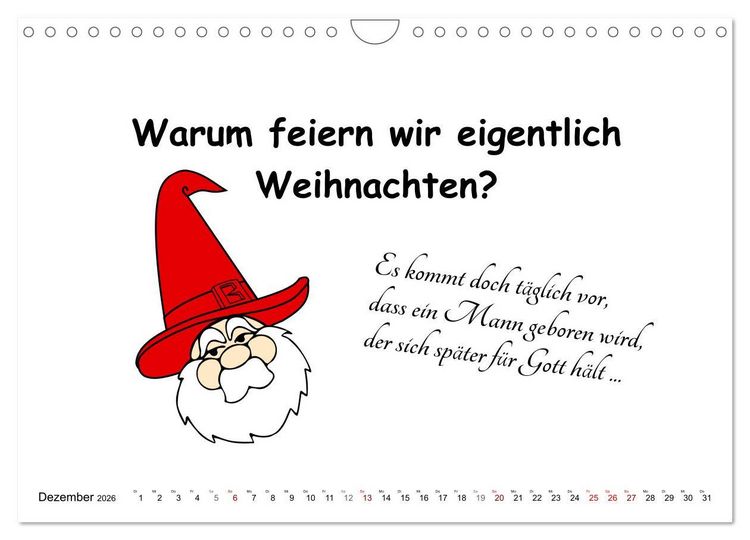 Produktbild: Was Frauen &uuml;ber M&auml;nner denken (Wandkalender 2026 DIN A4 quer), CALVENDO Monatskalender