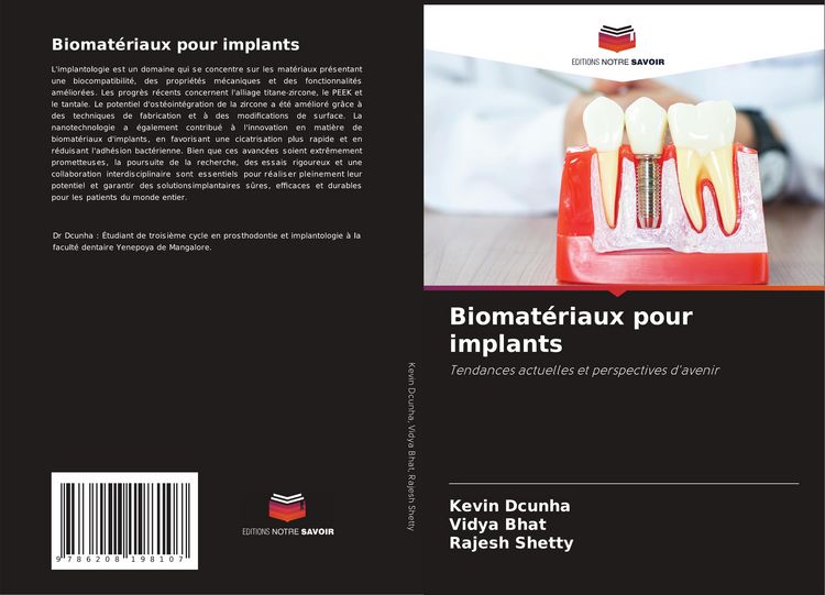 Produktbild: Biomat&eacute;riaux pour implants