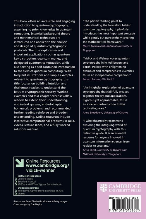Produktbild: Introduction to Quantum Cryptography