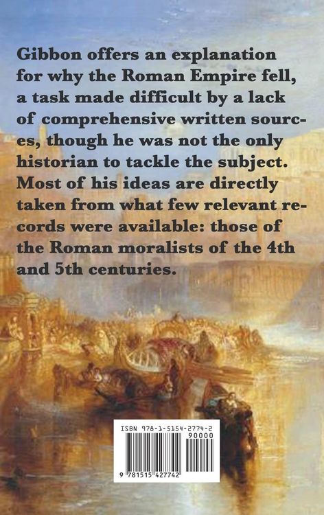 Produktbild: The History of the Decline and Fall of the Roman Empire Vol. 3