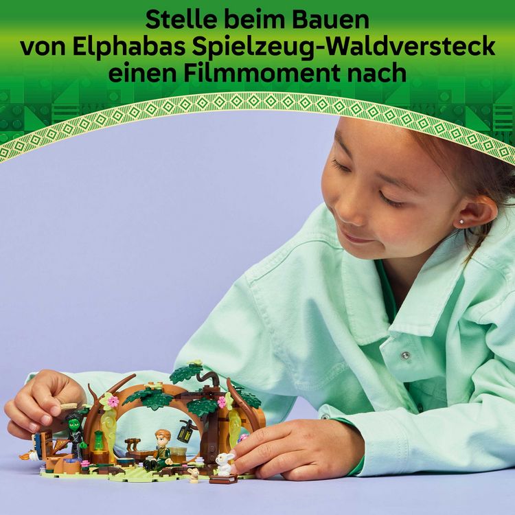 Produktbild: LEGO Wicked 75687 Elphabas Versteck, Spielzeug f&uuml;r Jungen und M&auml;dchen