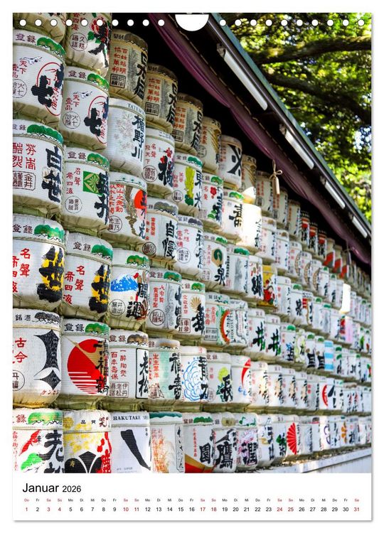 Produktbild: Tokio - Die pulsierende Weltstadt. (Wandkalender 2026 DIN A4 hoch), CALVENDO Monatskalender