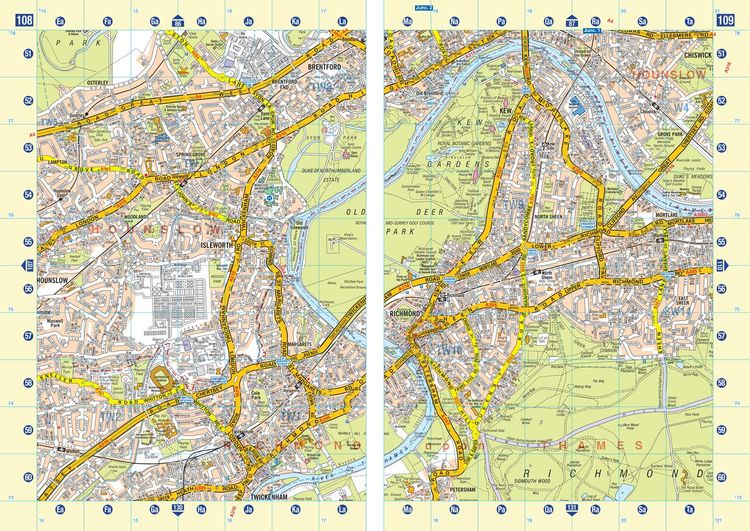 Produktbild: A -Z Master Atlas of Greater London