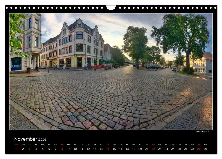 Produktbild: Neum&uuml;nster - Meine Stadt (Wandkalender 2026 DIN A3 quer), CALVENDO Monatskalender