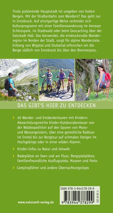 Produktbild: Naturzeit mit Kindern: Rund um Innsbruck