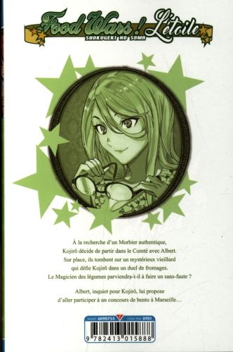 Produktbild: Food Wars. Shokugeki no S&ocirc;ma : l'&eacute;toile. Tome 6