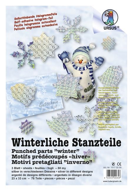 Produktbild: URSUS Winterliche Stanzteile