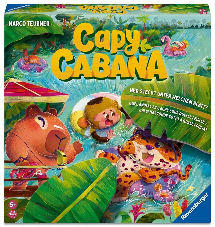 Produktbild: Capy Cabana - Kinderspiel ab 5 Jahre