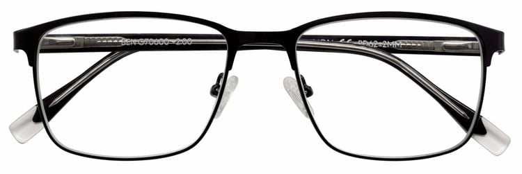 Produktbild: Lesebrille BEN, schwarz, +3.00 dpt mit Etui