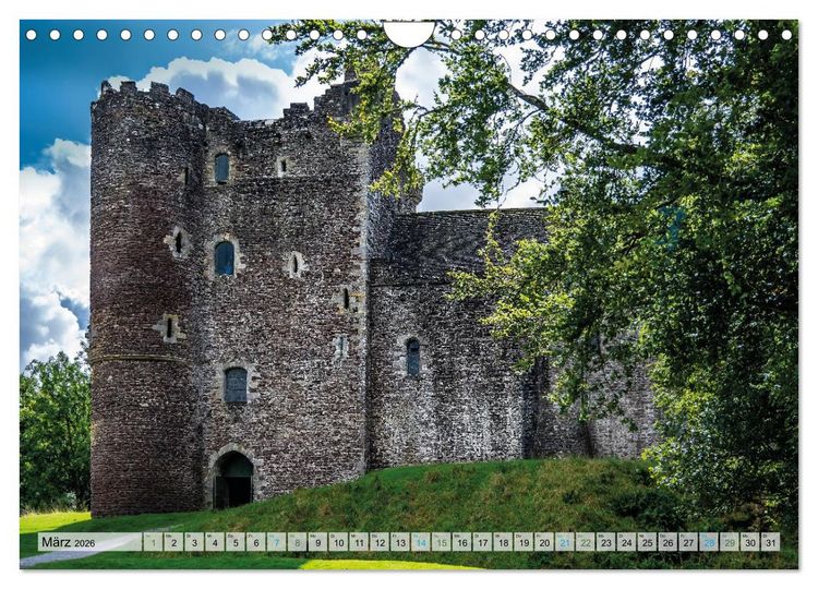 Produktbild: Mein Schottland - Architektur (Wandkalender 2026 DIN A4 quer), CALVENDO Monatskalender